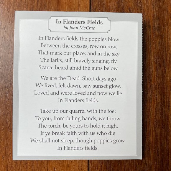 VFW Poppy - Picture 2 of 2